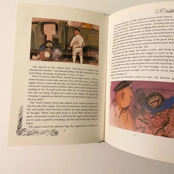 Vintage 1983 Tales From The Wind In The Willow Toads Adventure Kenneth Grahame - Picture 11 of 13
